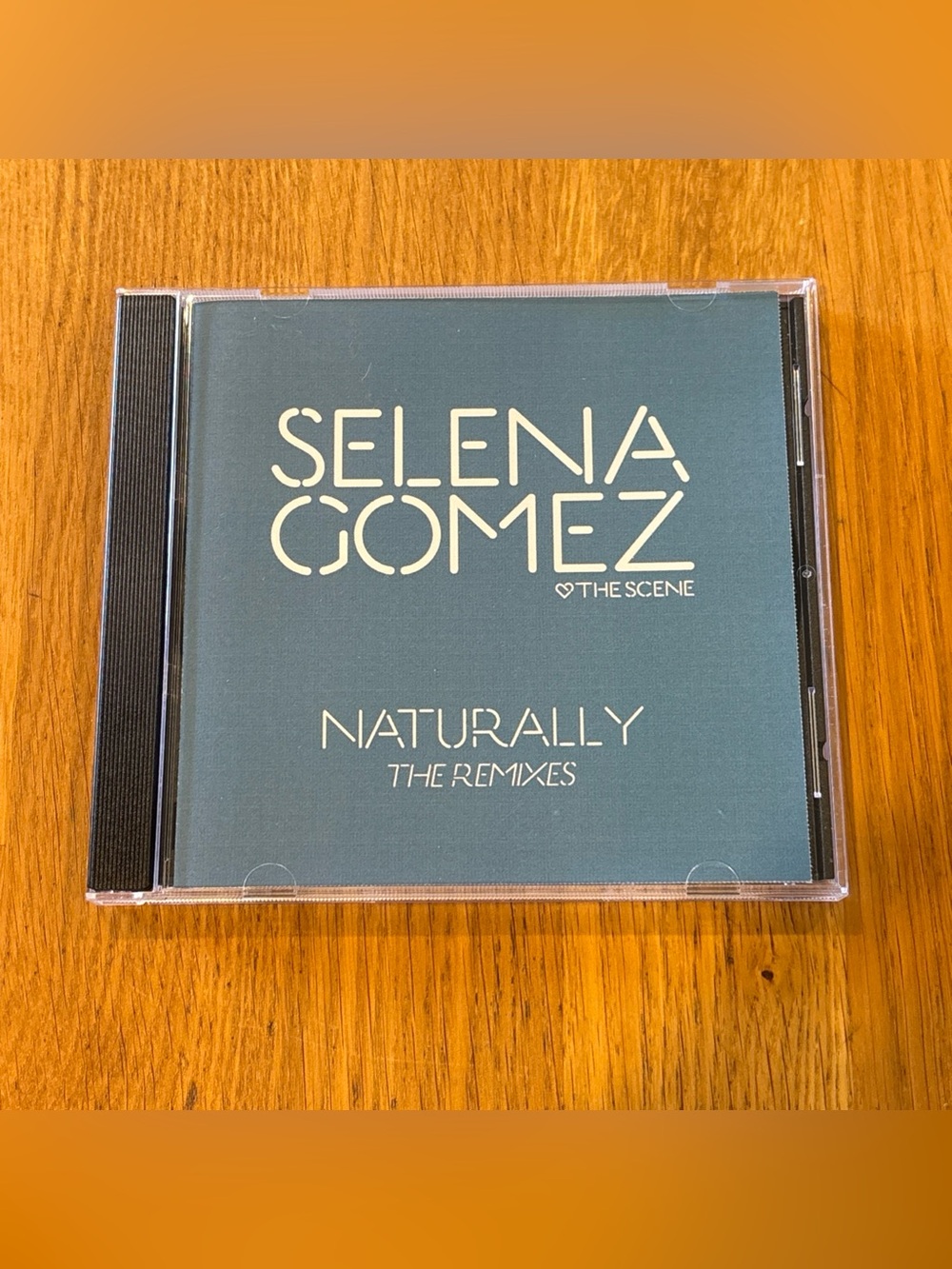 NATURALLY Remixes by SELENA GOMEZ-Rare Collectible PROMOTIONAL CD- Radio Mix